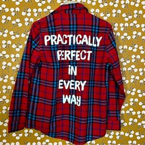 Cakeworthy Mary Poppins Flannel Shirt
